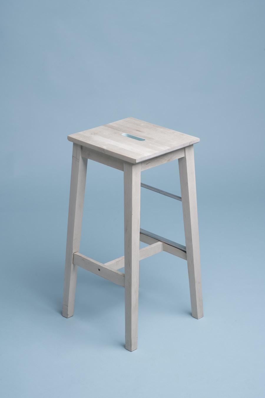 Wooden desk surface